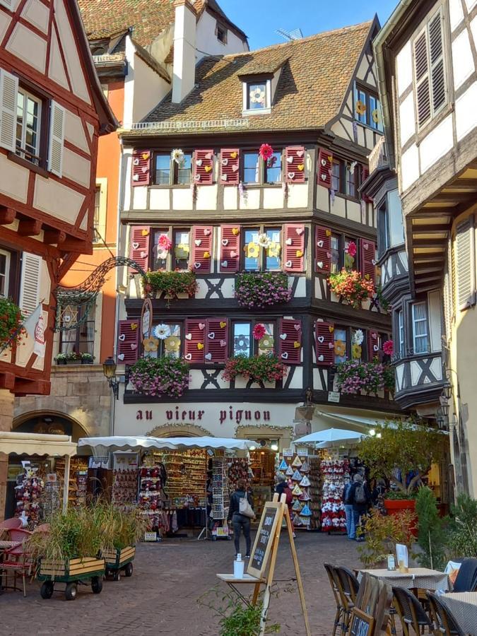 Colmar: Studio Dans Le Centre Historique Leilighet Eksteriør bilde