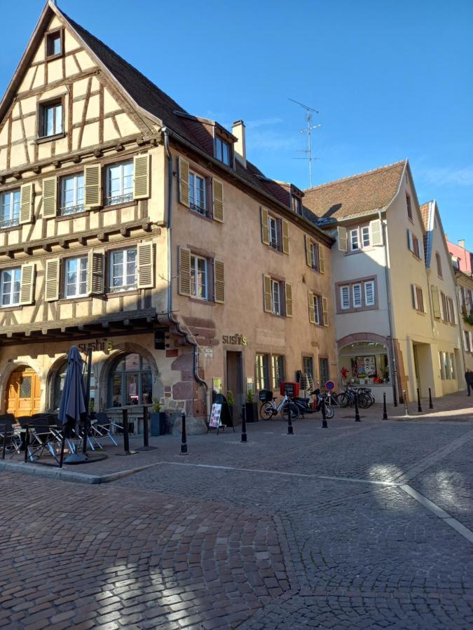 Colmar: Studio Dans Le Centre Historique Leilighet Eksteriør bilde